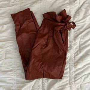 Who What Wear leather pants